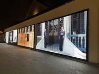 Film souple imprimable imperméable pour boîte à lumière, film PVC rétroéclairé durable imprimé UV personnalisé pour la décoration de panneaux publicitaires
