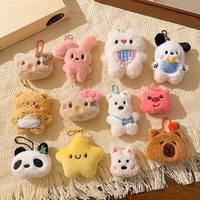 Vente en gros de jouets en peluche assortis pour mini-machines à griffes, animaux en peluche doux, en vrac, usine OEM