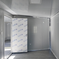 Maison conteneur mobile écologique extensible F700, préfabriquée, modulaire, pliable, mini-maison, cabane, bureau personnalisé, villa