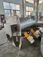 Mélangeur horizontal haute performance en acier inoxydable avec engrenage pour aliments et produits chimiques