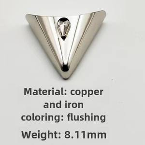 Binxun รองเท้าหัวเห<span class=keywords><strong>ล</strong></span>็กสำหรับตกแต่งรองเท้าทำจากโลหะต่างๆหัวเห<span class=keywords><strong>ล</strong></span>็กและทองแดง - Product Image 4