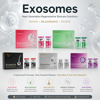 Kit de poudre thérapeutique aux exosomes blanchissants à haute viscosité, OEM ODM personnalisé, pénétration profonde pour les soins esthétiques professionnels de la peau