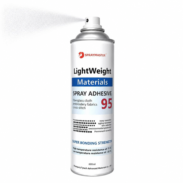 SPRAYMASTER OEM Lightweight Materials Spray Adhesive Glue for Wind Power Vacuum Resin Infusion Composite Specific Carbon Fiber