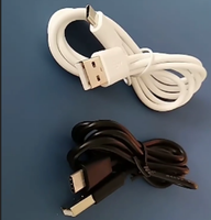 USB Type-c à USB-A 2.0 Mâle Câble de Chargeur, 6 Pieds (1.8 Mètres), Noir