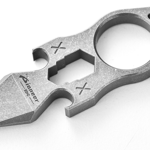 Titan hợp kim EDC đa-công cụ xà beng Pry Bar và mở chai ngoài trời cắm trại & đi bộ đường dài công cụ đa chức năng - Product Image 3