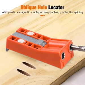 Bộ dụng cụ định vị lỗ xiên bằng gỗ Bộ dụng cụ định vị lỗ bỏ túi lỗ khoan góc Bộ dụng cụ mộc tự làm - Product Image 2