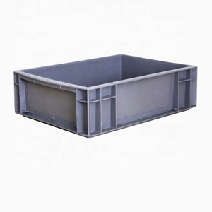 400*300*120mm EURO standard Plastic stackable boxes for warehouse storage