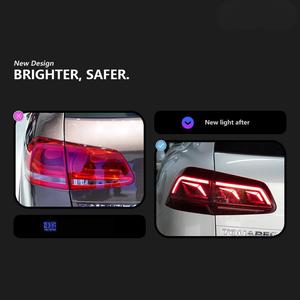 For <b>LED</b> Tail Lamp 2011-2018 <b>Red</b> Lens 6000K 12V Automotive Accessory AKD-Touareg <b>LED</b> Tail <b>Lights</b> for <b>LED</b> Tail Lamp 201 - Product Image 5