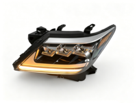 Feux avant LED 3 yeux pour Lexus LX570 2008-2015, transformation en phares avant 2016 avec clignotants, feux de voiture pour LX570