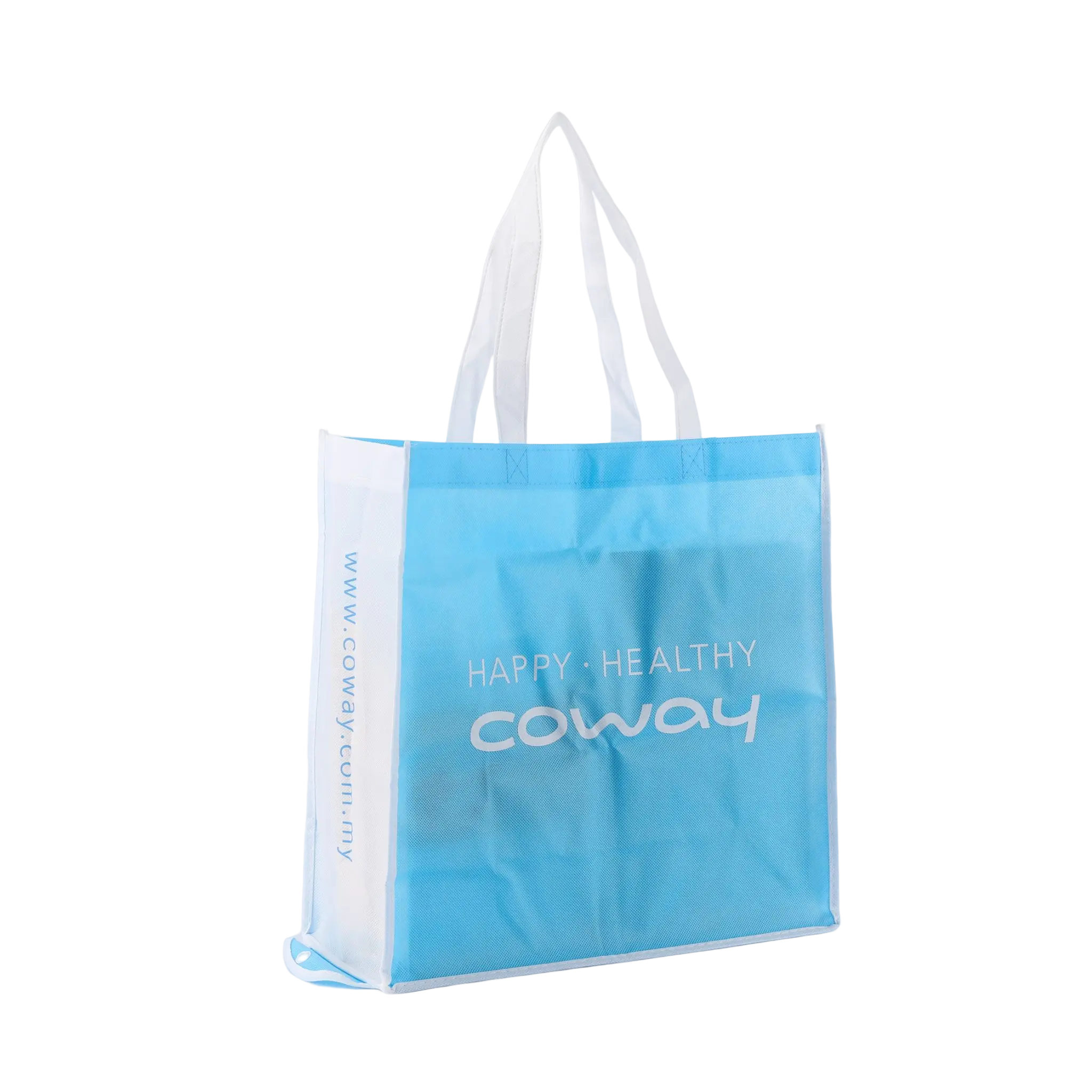 OEM Reusable Foldable Travel Folding protective snap button reusable non-woven shopping tote bags with your own logo