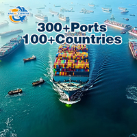 Transitaire maritime, agent d'expédition, services DDP DDU, conteneur 40HQ, calcul du coût d'expédition vers les États-Unis, le Canada, le Mexique, porte à porte
