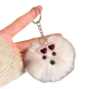 Porte-clés en peluche personnalisé Pompompurin, pendentif mignon de dessin animé pour sac, figurine en peluche pour décoration de sac - Product Image 6