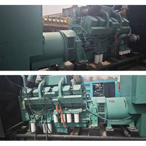 ชุดเครื่องกำเนิดไฟฟ้าดีเซลสำรองกำลัง รุ่น Cummins KTA38-G2B 640KW 800KVA 12 สูบ ผลิตใหม่ - Product Image 2