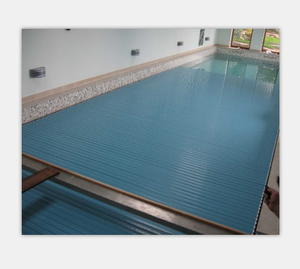 POOLMAX <span class=keywords><strong>couverture</strong></span> de <span class=keywords><strong>piscine</strong></span> électrique de sécurité solaire rétractable en polycarbonate - Product Image 5