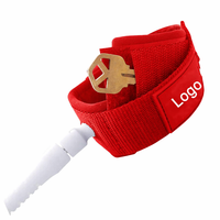 Laisse de surf haute performance en néoprène de 5 mm avec double pivot flexible en acier inoxydable, cordon de jambe unisexe pour planche de SUP
