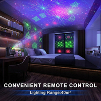 Mini projecteur laser portable à activation sonore, lumière stroboscopique verte DJ, idéal pour karaoké et cadeau de Noël |   YSH