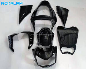 Carenados Negros Brillantes para <span class=keywords><strong>Kawasaki</strong></span> Z1000 Z750 <span class=keywords><strong>2003</strong></span> 2004 2005 2006, Carrocería <span class=keywords><strong>Z</strong></span> 1000 <span class=keywords><strong>750</strong></span> 03 04 05 06, Carenado Deportivo de Repuesto - Product Image 1