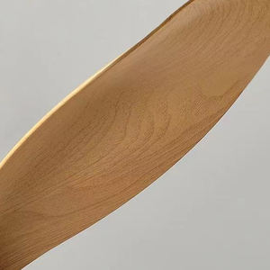 Ventilador de Techo de Madera Maciza de 5 Aspas de 48 52 60 Pulgadas con Lámpara, Control Remoto, Ventilador de Techo LED Moderno con Luz - Product Image 4