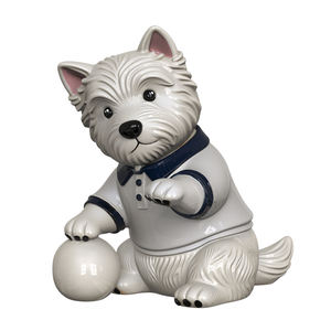 Оптовая продажа: роскошная керамическая урна для кремации домашних животных, ручной работы, памятная урна для праха животных, доступен индивидуальный дизайн - Product Image 3