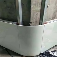 Panneaux composites en aluminium de haute qualité, finition mate noire, pour façade extérieure, panneaux métalliques ACM