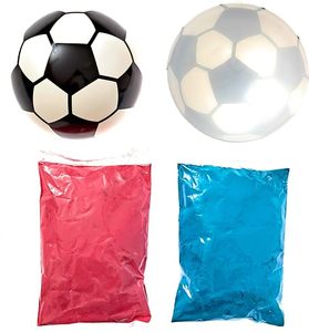 Venta caliente tamaño grande respetuoso con el medio ambiente plástico fútbol balón género revelar <span class=keywords><strong>bomba</strong></span> <span class=keywords><strong>de</strong></span> <span class=keywords><strong>humo</strong></span> niño o niña género revelar fiesta suministros - Product Image 3