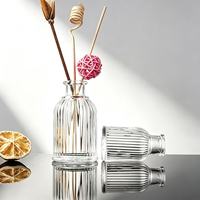 Diffuseur de parfum d'ambiance de luxe en verre 50ml 100ml 225ml pour la maison, bâtonnets parfumés et huiles essentielles