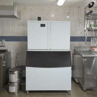 Machine commerciale de fabricant de glaçons d'acier inoxydable de haute qualité 1000kg forme de bloc de glace de 110V avec des composants de noyau de vitesse en vente