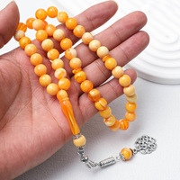 Perles de prière musulmanes en acrylique, cadeau du Ramadan très vendu, perles de prière islamiques arabes de l'ethnie Hui, accessoires de prière Tasbih