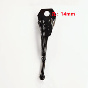 Béquille latérale pour véhicule électrique, béquille pliante en fer de 14 pouces pour scooter et véhicule à pédales - Product Image 2