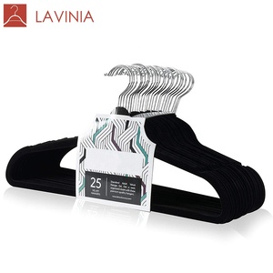 Rose gold flocking velour hangers <span class=keywords><strong>de</strong></span> suspension hook - Product Image 3