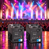 Machine à étincelles froides sans fil 600W avec contrôle DMX pour fontaines pyro, feux d'artifice et événements de mariage