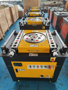 Máquina de Doblado de Alta Precisión, Máquina de Doblado de Barras de Acero con Perno en U con Motor para Construcción - Product Image 3