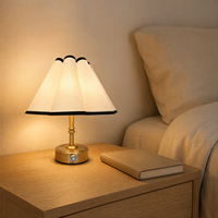 Lampe de table sans fil rechargeable, batterie 5200 mAh, lampes de chevet, abat-jour en lin interchangeable, commande tactile, LED moderne