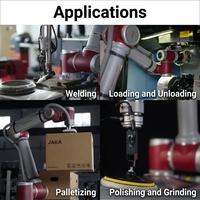 Bras robotique collaboratif JAKA Pro12, charge utile de 12 kg, portée de 1327 mm, 6 axes, cobot, répétabilité de ±0,03 mm pour l'assemblage, la manutention et le soudage