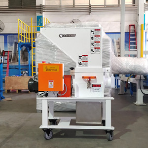 Fabbrica di macchinari in plastica di personalizzazione 1.5kw doppio strato in acciaio inox rosicchiando macchina frantoio lento per la lavorazione della plastica - Product Image 2