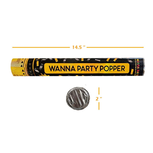 <b>Party</b> Popper Metallic Confetti <b>Cannon</b> Wedding Graduation <b>Party</b> New Years Celebrations Engagement Celebrate Club - Product Image 3