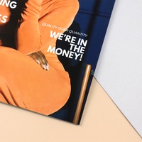 Prix d'usine, haute qualité, vente chaude : Magazine à couverture souple personnalisé, imprimé, tendance, avec reliure agrafée