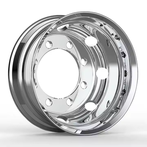 Ventes directes d'usine Swiftop, roues de camion en aluminium de haute qualité de 17,5 et 19,5 pouces, nouvelles jantes <span class=keywords><strong>pour</strong></span> camions et remorques - Product Image 5