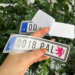 UV resiste PVC spesso proteggere all'interno di utilizzare la faccia anteriore con stampa invertita appiccicosa per essere visto dall'esterno del finestrino dell'auto all'interno dell'adesivo - Product Image 5