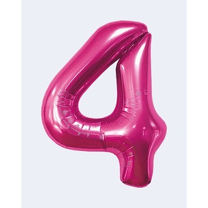 Argento numero N4 palloncino 100cm per vari eventi di capodanno cinese laurea per la festa della mamma Back School san valentino Halloween - Product Image 5