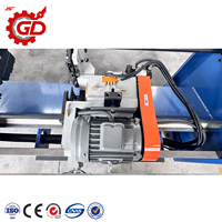 GD-550 Double Tête Mini Air Chanfrein Machine Chanfreinage Cutter Fraisage Outils Tour Usinage