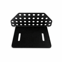 Support de châssis en tôle sur mesure avec pliage et poinçonnage, service de fabrication de tôlerie OEM, pièces en aluminium estampées