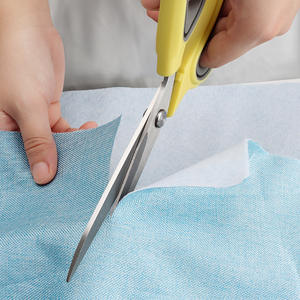 Ciseaux de tailleur en acier inoxydable à tête droite 2Cr13Pptpr pour la couture et l'artisanat à domicile, manche jaune, origine Yangjiang - Product Image 2