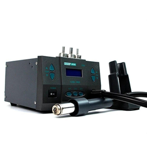Station de Soudage à Air Chaud Quick 861X 1300W 3 Canaux avec Thermostat Intelligent pour Réparation de Puces Téléphoniques IC et Outil de Retravaillage SMD - Product Image 3