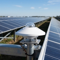 Capteur de rayonnement solaire photovoltaïque distribué compatible avec les principaux onduleurs photovoltaïques et les systèmes SCADA RK200-03 Pyranomètre de classe B