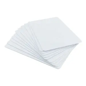 Hot Sale Printable PVC Business Plastic White ID Blank Card For ribbon Printer