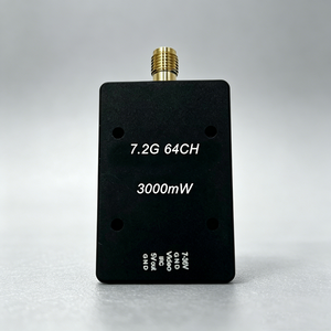 7.2GHz 3W 64CH FPV Video Transmitter VTX High Power Analog Wireless Transmission for Racing Aerial <b>Drones</b> - Product Image 1