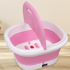 마사지 홈 접이식 발 목욕 분지 스파 완전 자동 난방 일정 온도 적외선 살균 버블 서핑 - Product Image 2