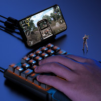 GK01 GAMO Keyboard Gaming Berkabel dan Throne Eat Chicken Artifact Keyboard Gaming Teclado untuk Ponsel Tablet