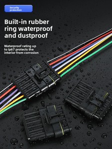 Автомобильный разъем (штекер и гнездо) DJ7061-<span class=keywords><strong>1</strong></span>.5-11/21AMP, водонепроницаемый, 282108/282090-<span class=keywords><strong>1</strong></span> - Product Image 4